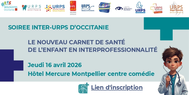 Soirée Inter-URPS Occitanie – Le nouveau carnet de santé de l’enfant